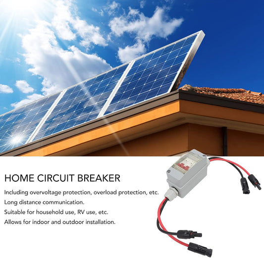 Fockety 32A 500V PV DC Disconnect Switch, Solar Circuit Breaker Box