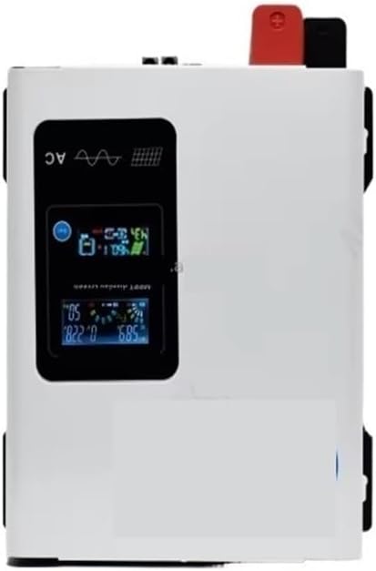 1000W Hybrid Solar Inverter, 30A MPPT, 12V 24V 48V Input, 110V 220V Output, Pure Sine Wave, Off Grid(50Hz,12V to 110V)