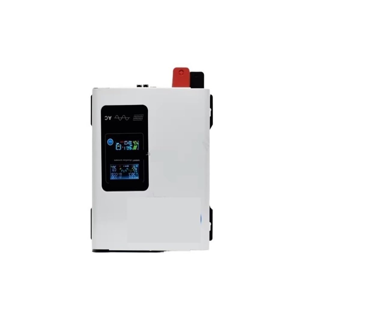 1000W Hybrid Solar Inverter, 30A MPPT, 12V 24V 48V Input, 110V 220V Output, Pure Sine Wave, Off Grid(50Hz,12V to 110V)