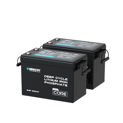 Renogy Core Mini 300Ah LiFePo4 Battery 12V Lithium Battery, Ultra-Compact