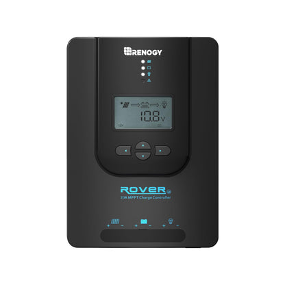 Renogy 40A MPPT Solar Charge Controller 12V/24V with RS485 Port Monitoring