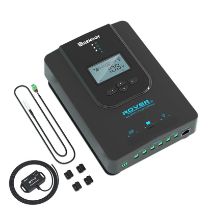 Renogy 40A MPPT Solar Charge Controller 12V/24V with RS485 Port Monitoring