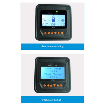 EPEVER MPPT Solar Charge Controller 40A Kit Tracer4210AN-G3 + MT52 + RTS