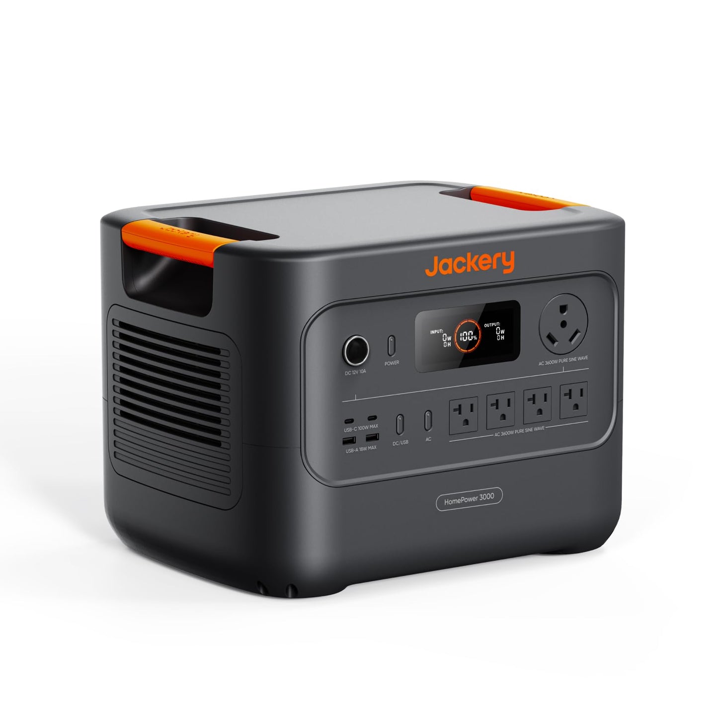 Jackery HomePower 3000 Portable Battery Backup with AC Cable, 3072Wh