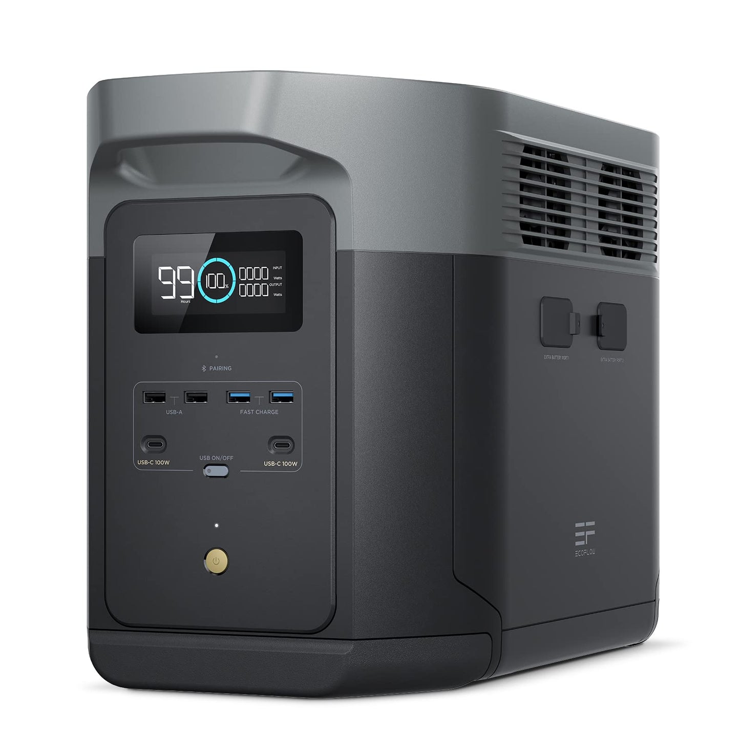 EF ECOFLOW Portable Power Station DELTA 3 Max, 2048Wh, 3400W X-Boost, Home