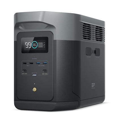 EF ECOFLOW Portable Power Station DELTA 3 Max, 2048Wh, 3400W X-Boost, Home