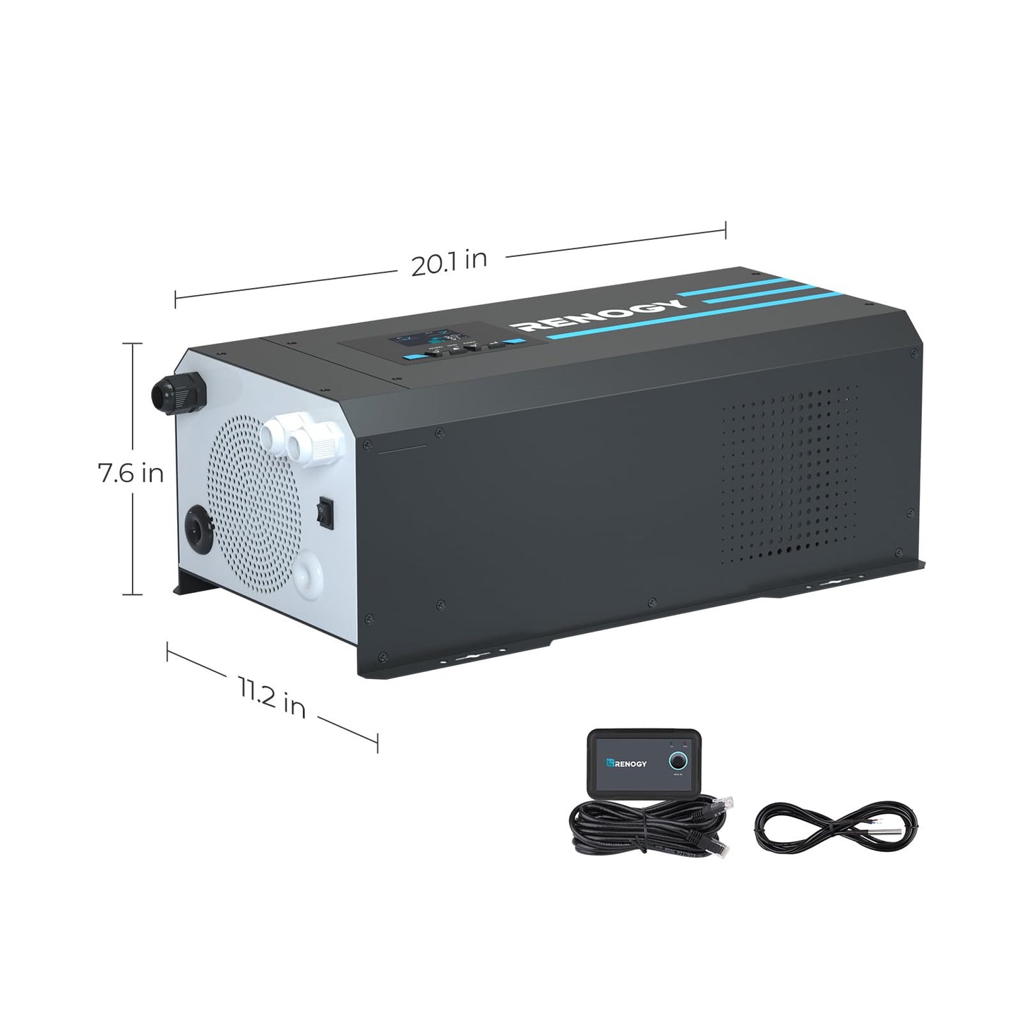 Renogy 48V 3500W Hybrid Inverter with 150V 80A MPPT Charge Controller