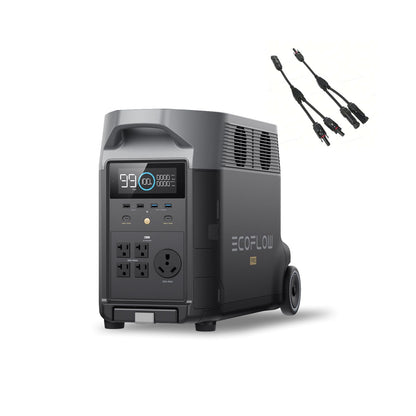 EF ECOFLOW 7.2kWh Portable Power Station: DELTA Pro with Extra Battery, 120V Lifepo4 Battery Backup with Expandable Capacity, Solar Generator for Home Use, Power Outage, Camping, RV, Emergencies
