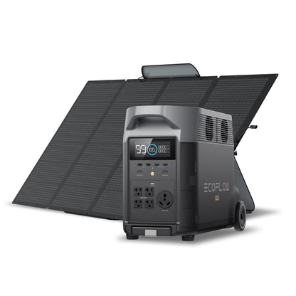 EF ECOFLOW 7.2kWh Portable Power Station: DELTA Pro with Extra Battery, 120V Lifepo4 Battery Backup with Expandable Capacity, Solar Generator for Home Use, Power Outage, Camping, RV, Emergencies