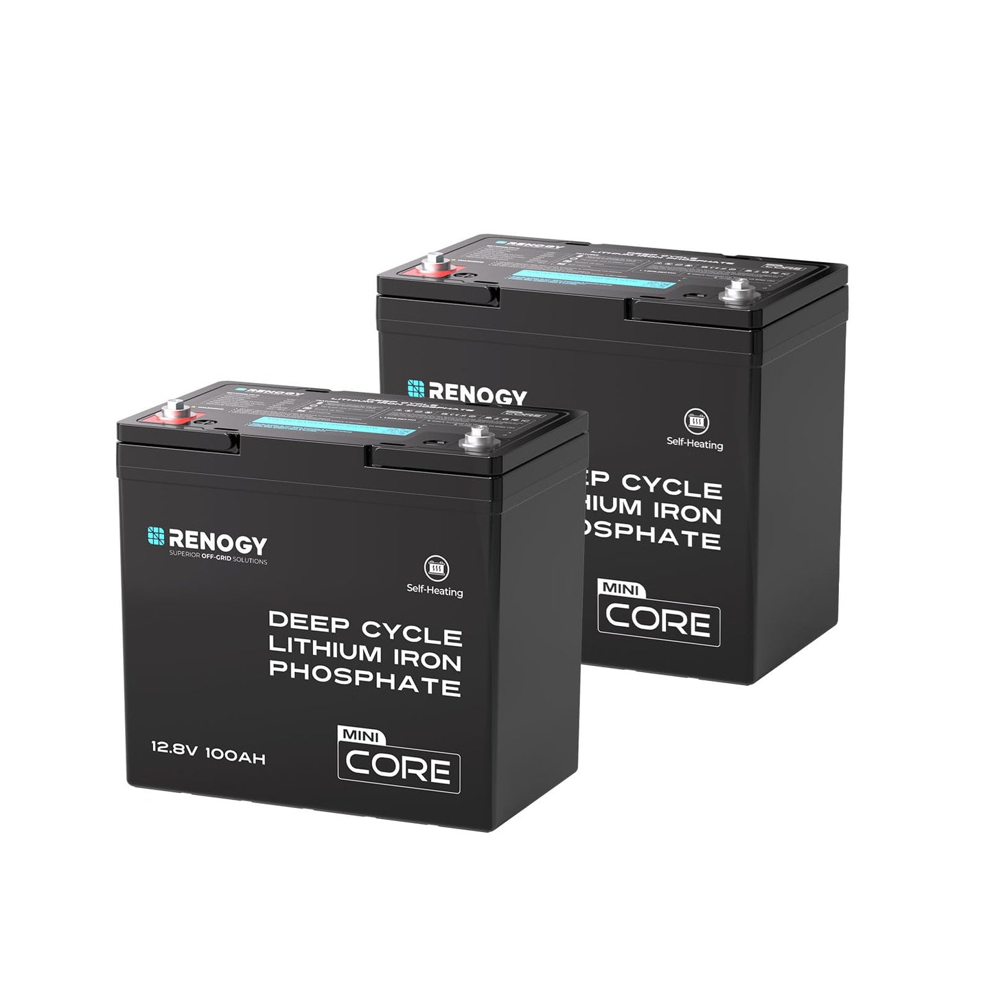 Renogy Core Mini 300Ah LiFePo4 Battery 12V Lithium Battery, Ultra-Compact
