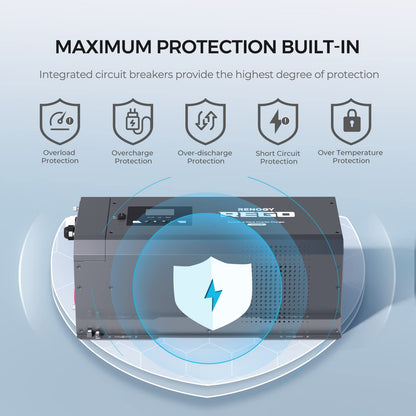 Renogy 48V 3500W Hybrid Inverter with 150V 80A MPPT Charge Controller