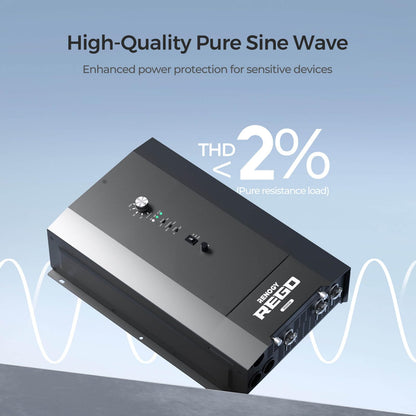 Renogy 48V 3500W Hybrid Inverter with 150V 80A MPPT Charge Controller
