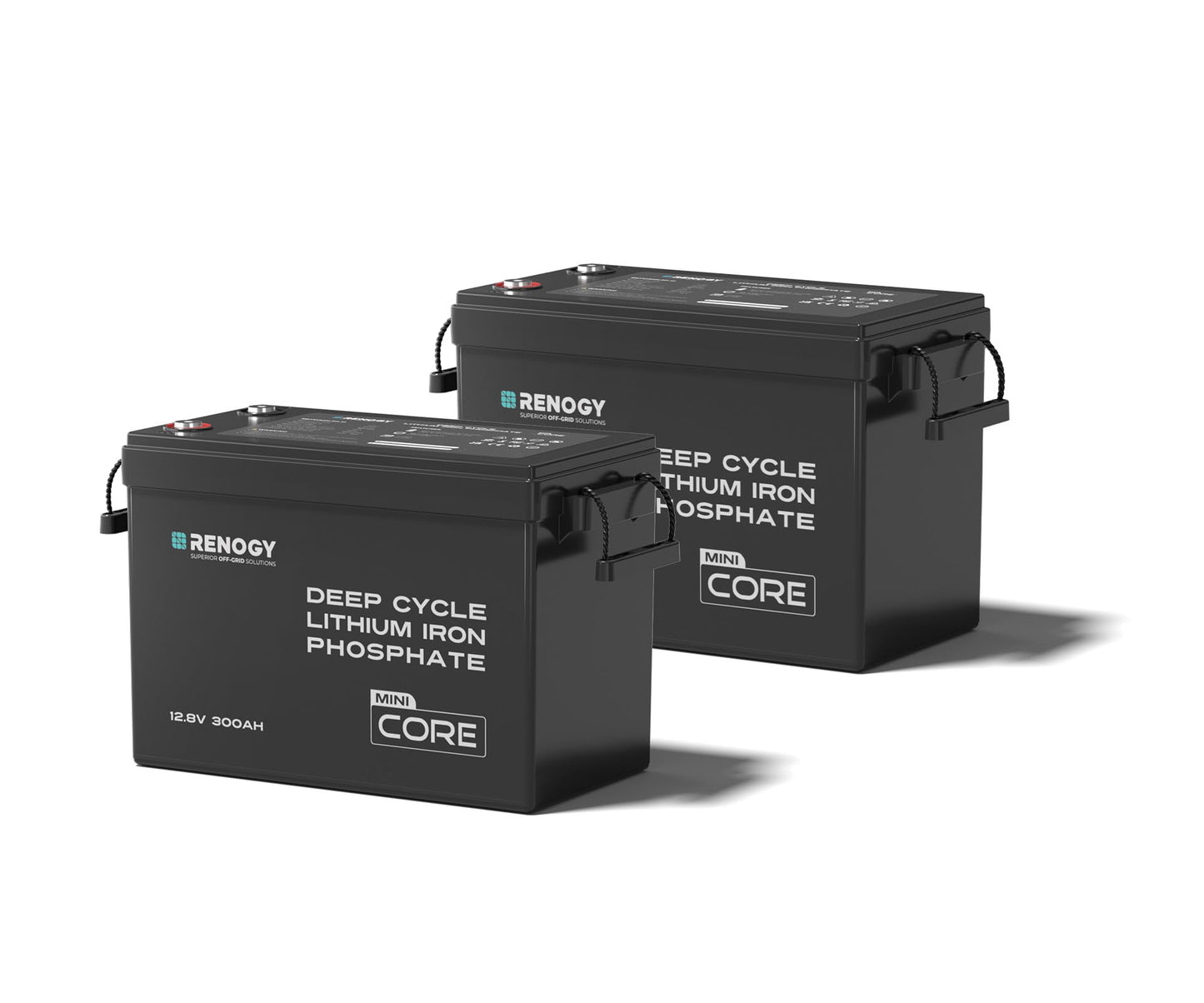 Renogy Core Mini 300Ah LiFePo4 Battery 12V Lithium Battery, Ultra-Compact