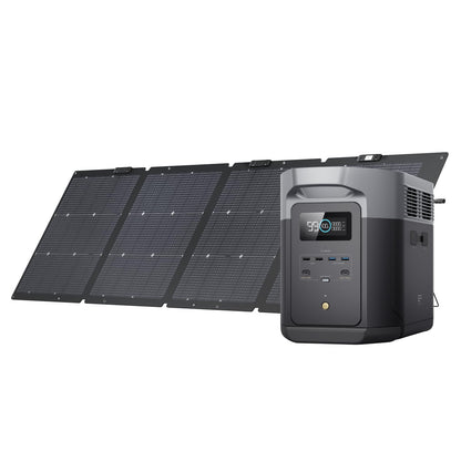 EF ECOFLOW Portable Power Station DELTA 3 Max, 2048Wh, 3400W X-Boost, Home