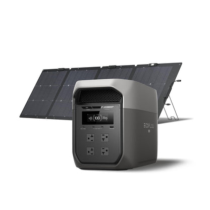 EF ECOFLOW Portable Power Station DELTA 3 Max, 2048Wh, 3400W X-Boost, Home