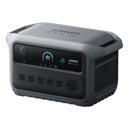 Anker SOLIX C2000 Gen 2 Portable Power Station and Expansion Battery