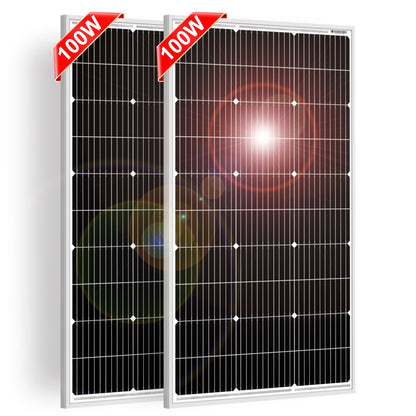 DOKIO 800W Solar Panels, 2-Pack of 400W, 31V, for 12V/24V Systems.