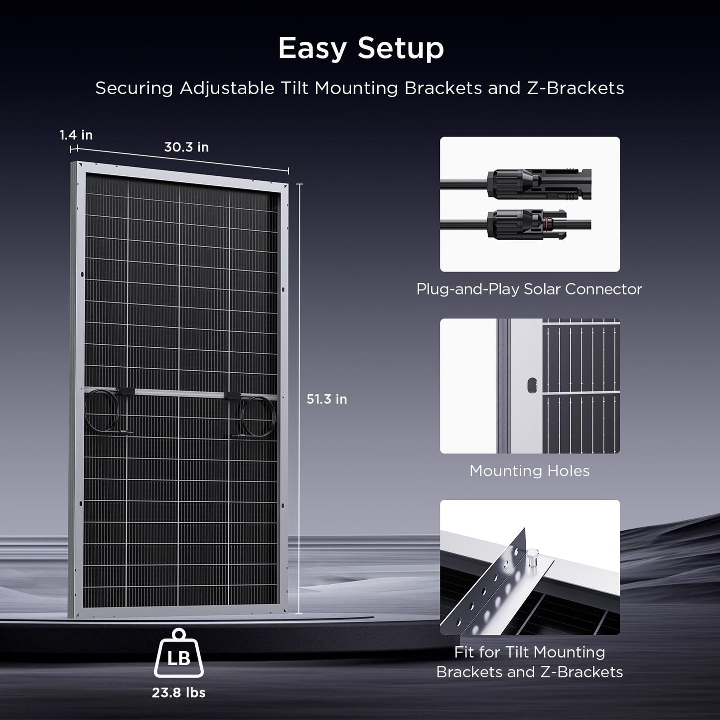 N-Type 16BB 400W Bifacial Solar Panel, 2Pcs 200 Watt Solar Panel 12V, 25% High Efficiency, Dual-module Parallel Anti-Shade Design, for RV Van Marine Home Rooftop Off-Grid Systems (2 Pack 200W)