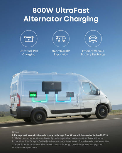 Anker SOLIX C2000 Gen 2 Portable Power Station and Expansion Battery