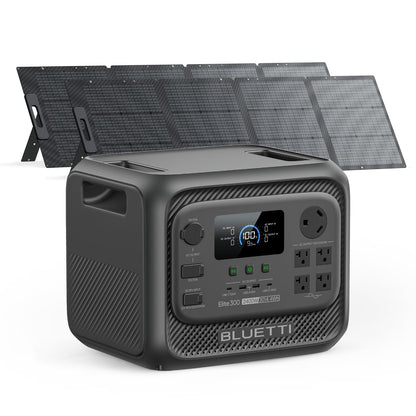BLUETTI Elite 300 Portable Power Station with AC Cable 3014.4Wh 2400W LFP