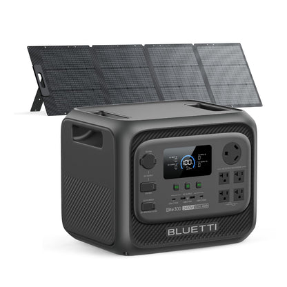 BLUETTI Elite 300 Portable Power Station with AC Cable 3014.4Wh 2400W LFP