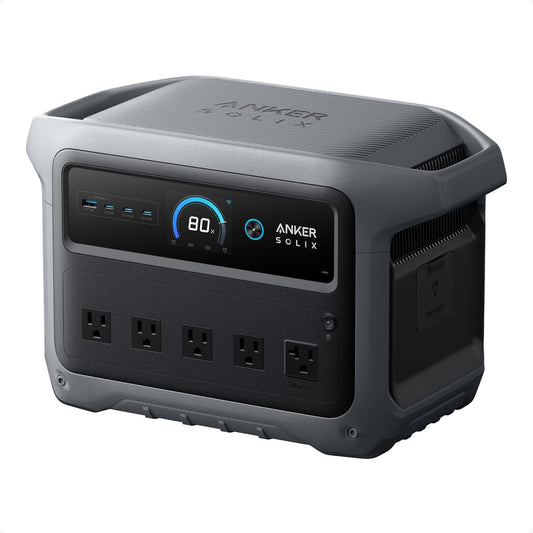 Anker SOLIX C1000 Gen 2 Portable Power Station, 1,024Wh, 2,000W, Camping