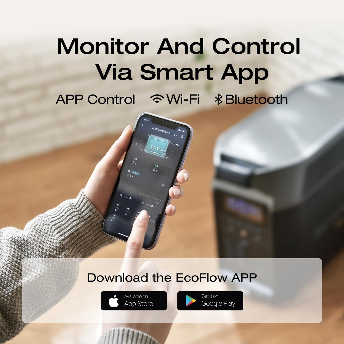 EF ECOFLOW 7.2kWh Portable Power Station: DELTA Pro with Extra Battery, 120V Lifepo4 Battery Backup with Expandable Capacity, Solar Generator for Home Use, Power Outage, Camping, RV, Emergencies