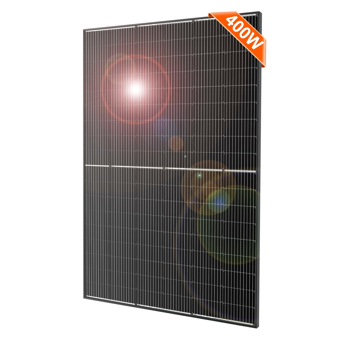 DOKIO 800W Solar Panels, 2-Pack of 400W, 31V, for 12V/24V Systems.