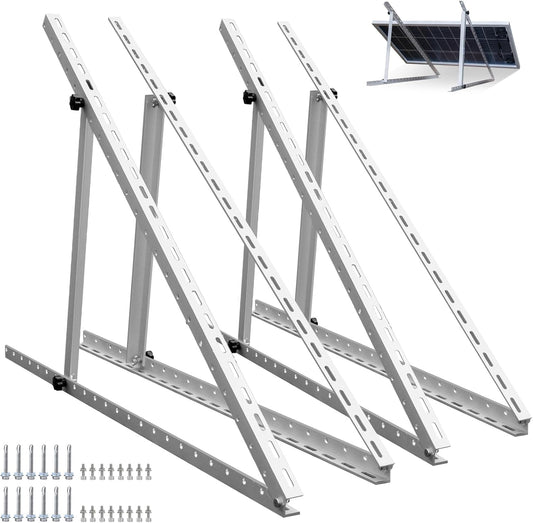 ECO-WORTHY 2 Sets 45inch Adjustable Solar Panel Tilt Mounting Bracket