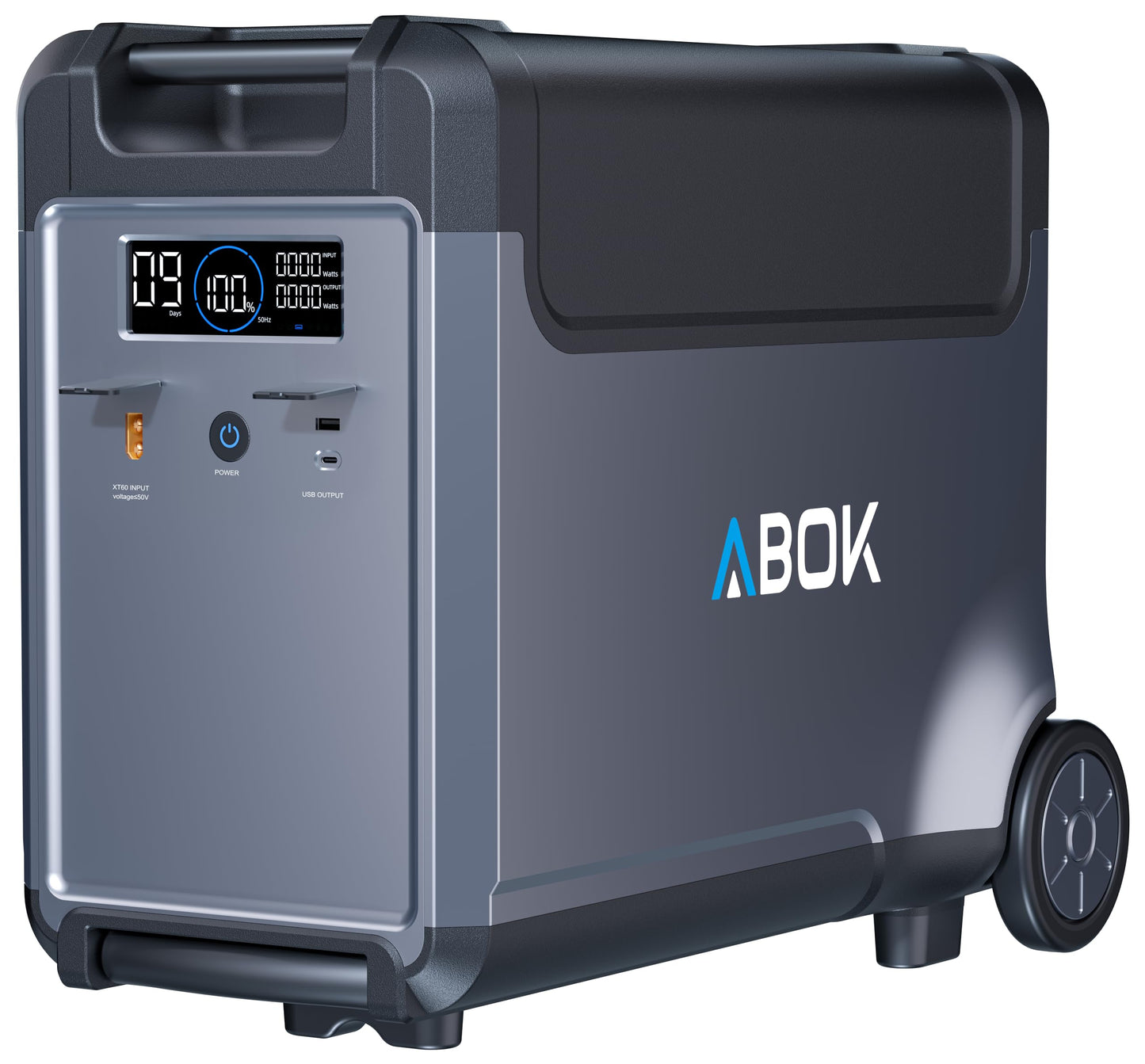 ABOK Ark3600 Portable Power Station 3600W, 3840Wh LiFePO4 Battery