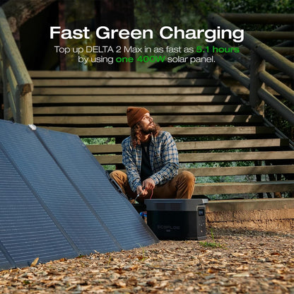 EF ECOFLOW Portable Power Station DELTA 3 Max, 2048Wh, 3400W X-Boost, Home