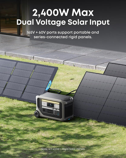 Anker SOLIX F3000 Portable Power Station, 3,072Wh, 6,000W, Solar Generators