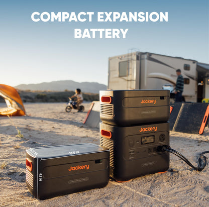 Jackery Explorer 2000 v2 LFP Power Station with AC Cable, 2042Wh
