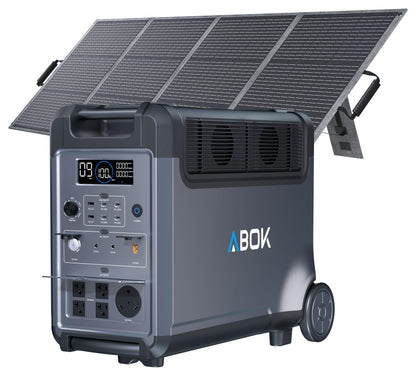 ABOK Ark3600 Portable Power Station 3600W, 3840Wh LiFePO4 Battery